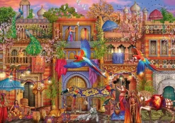 Bluebird Puzzle Fantasy|Kunst En Cultuur<Arabische straat - puzzel van 1000 stukjes