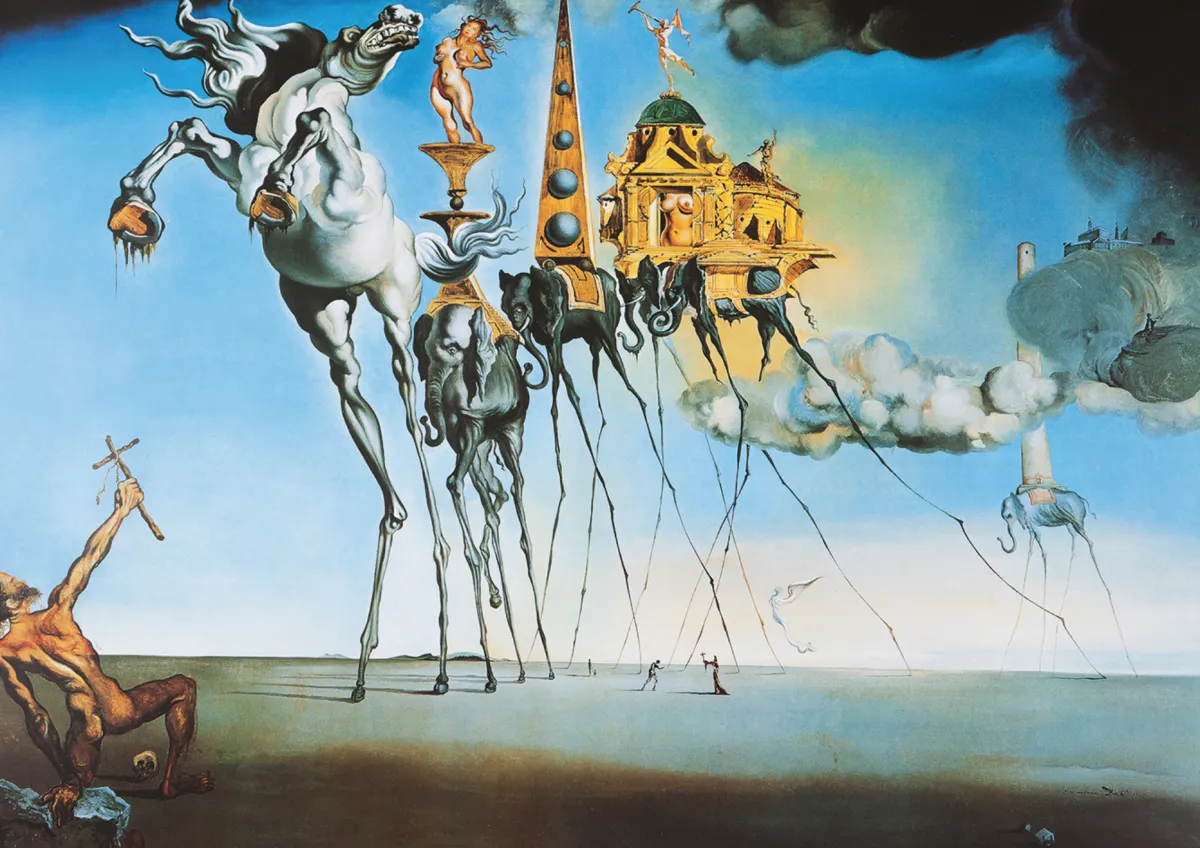 Bluebird Puzzle Kunst En Cultuur|1000-1499<Dali - De verleiding van St. Antonius - 1000 stukjes