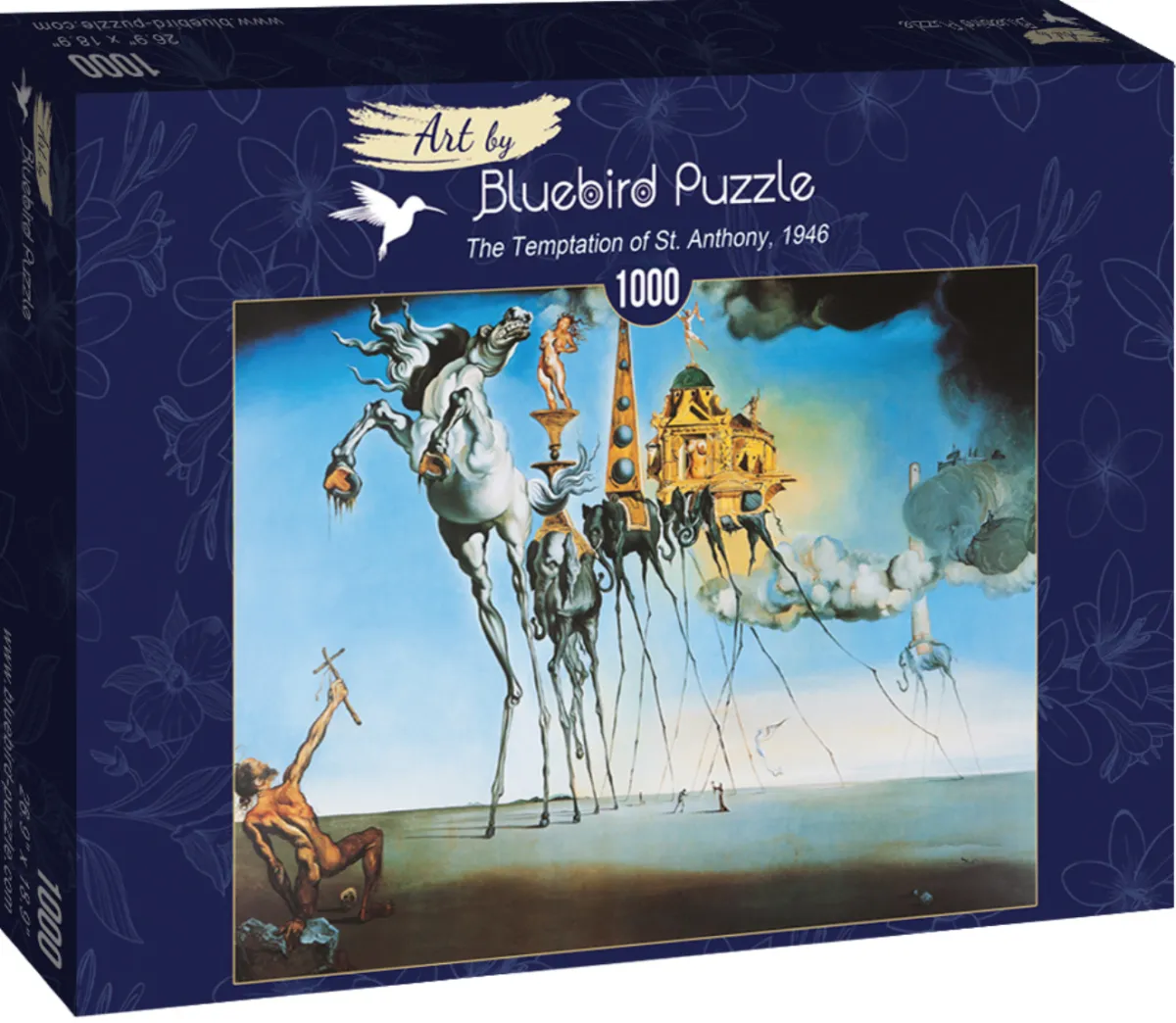 Bluebird Puzzle Kunst En Cultuur|1000-1499<Dali - De verleiding van St. Antonius - 1000 stukjes