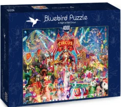 Bluebird Puzzle Fantasy|Dieren<Een avond in het circus - puzzel van 4000 stukjes