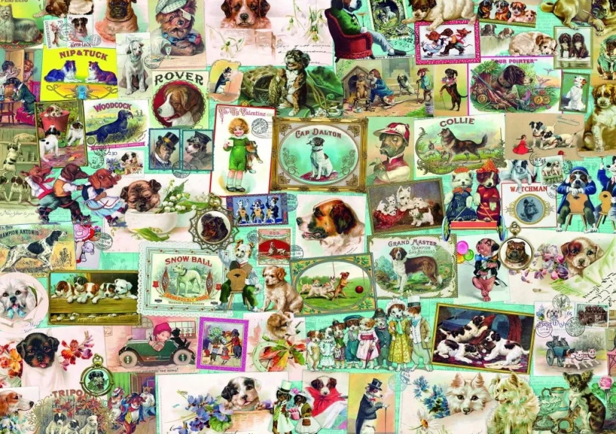 Bluebird Puzzle Dieren|1500-1999<Honden - puzzel van 1500 stukjes