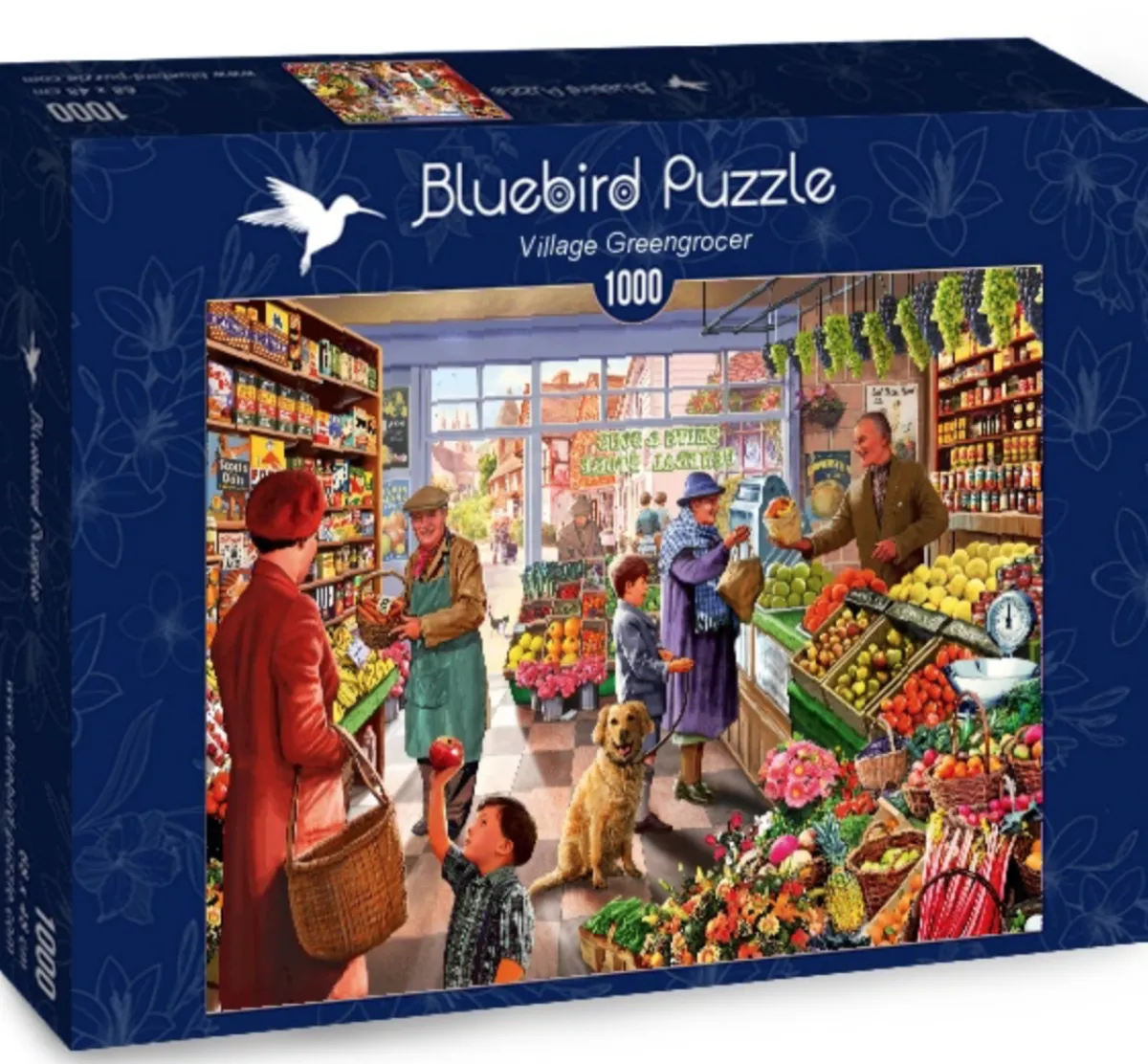 Bluebird Puzzle 1000-1499<In de groentewinkel - puzzel van 1000 stukjes
