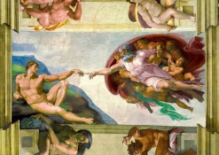 Bluebird Puzzle Kunst En Cultuur|1000-1499<Michelangelo - De creatie van Adam - 1000 stukjes
