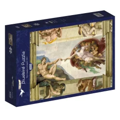 Bluebird Puzzle Kunst En Cultuur|2000 En Meer<Michelangelo - De creatie van Adam - puzzel van 4000 stukjes