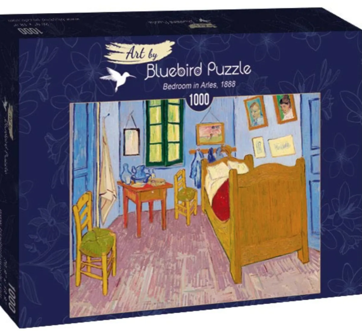 Bluebird Puzzle Kunst En Cultuur|1000-1499<Vincent Van Gogh - Slaapkamer in Arles - 1000 stukjes