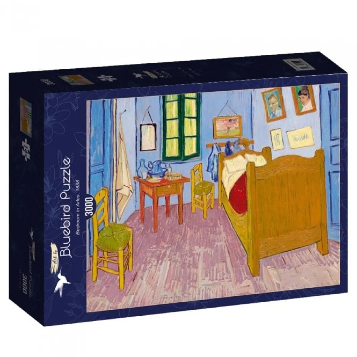 Bluebird Puzzle Kunst En Cultuur|2000 En Meer<Vincent Van Gogh - Slaapkamer in Arles, 1888 - puzzel van 3000 stukjes