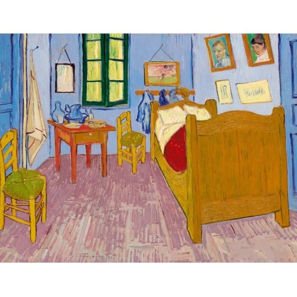Bluebird Puzzle Kunst En Cultuur|2000 En Meer<Vincent Van Gogh - Slaapkamer in Arles, 1888 - puzzel van 3000 stukjes