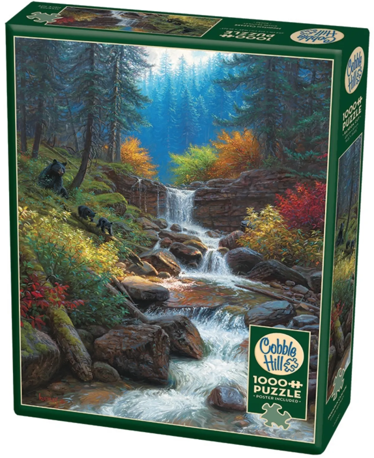 Cobble Hill Dieren|1000-1499<Beren in het woud - puzzel van 1000 stukjes