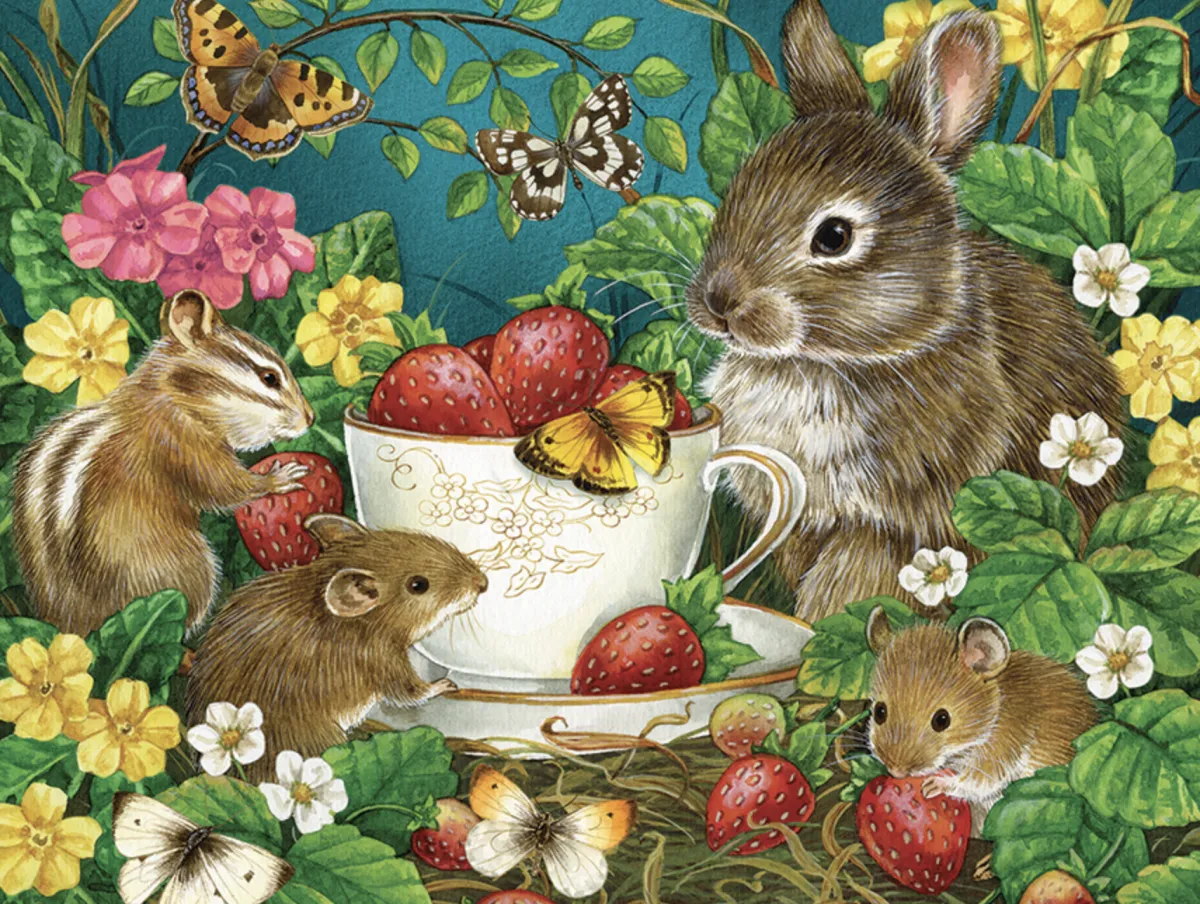 Cobble Hill Tekening|100-499<Berry Sweet - puzzel van 275 XXL stukjes