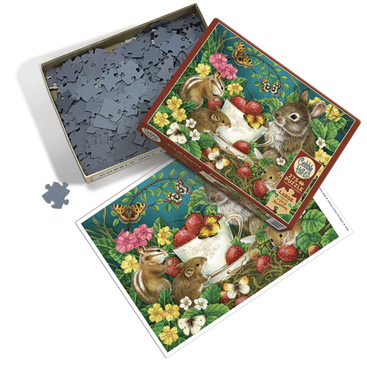 Cobble Hill Tekening|100-499<Berry Sweet - puzzel van 275 XXL stukjes