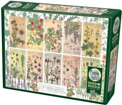 Cobble Hill Stilleven|Kunst En Cultuur<Botanische kruiden door Verneuil - puzzel van 1000 stukjes