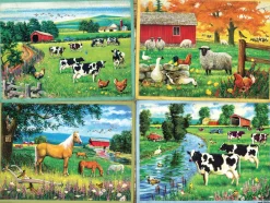 Cobble Hill Tekening|100-499<Country Friends - puzzel van 275 XXL stukjes