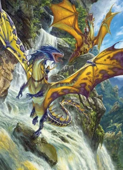 Cobble Hill Fantasy|1000-1499<Draken bij de waterval - 1000 stukjes