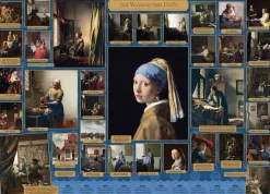 Cobble Hill Stilleven|Kunst En Cultuur<Het leven Vermeer - puzzel van 1000 stukjes