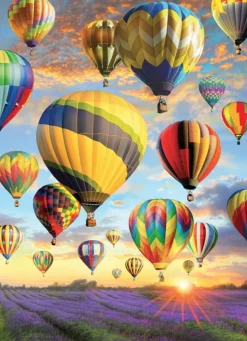 Cobble Hill Landschappen|1000-1499<Luchtballonnen - puzzel van 1000 stukjes