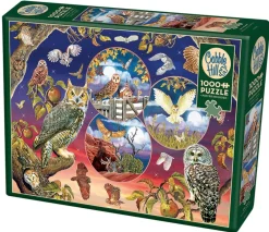 Cobble Hill Dieren|1000-1499<Magische uilen - puzzel van 1000 stukjes