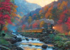 Cobble Hill Kunst En Cultuur|1000-1499<Smoky Train - puzzel van 1000 stukjes