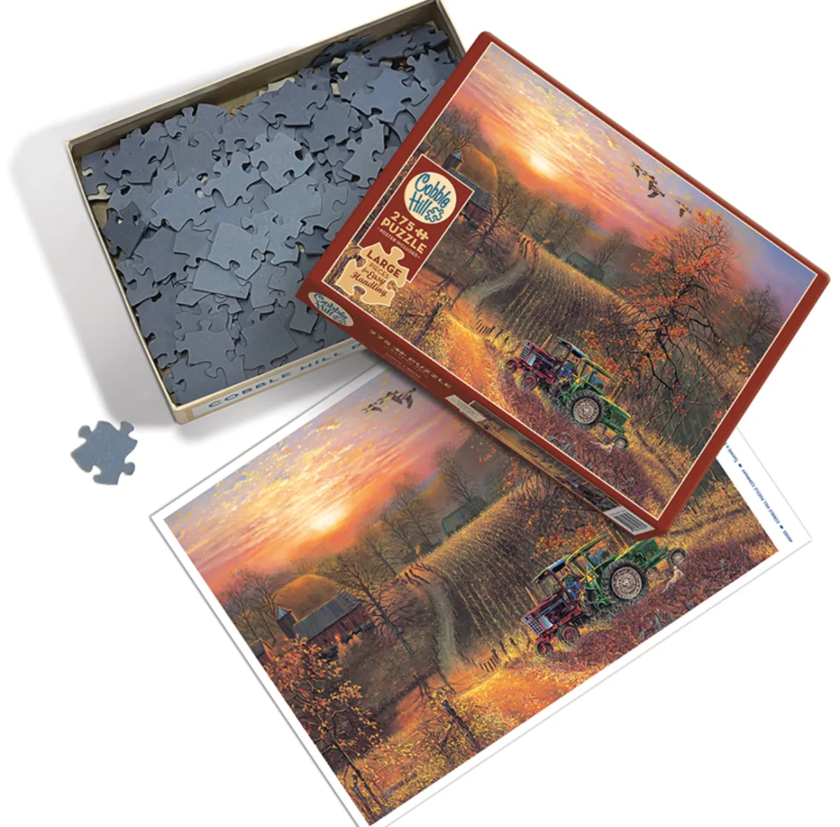Cobble Hill Tekening|100-499<Taking a Break - puzzel van 275 XXL stukjes