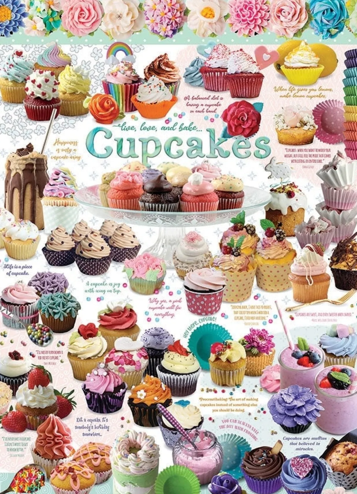 Cobble Hill Stilleven|1000-1499<Tijd voor Cupcakes - puzzel van 1000 stukjes