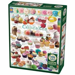 Cobble Hill Stilleven|1000-1499<Tijd voor Cupcakes - puzzel van 1000 stukjes