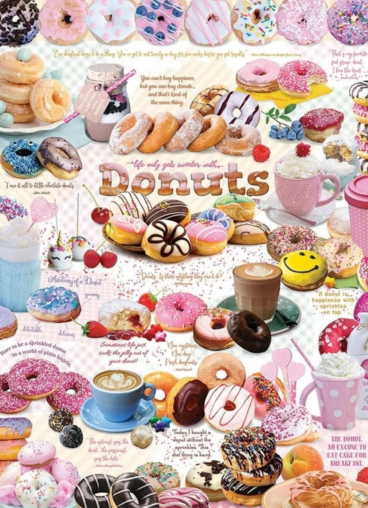 Cobble Hill Stilleven|1000-1499<Tijd voor Donuts - puzzel van 1000 stukjes