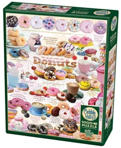 Cobble Hill Stilleven|1000-1499<Tijd voor Donuts - puzzel van 1000 stukjes