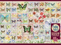 Cobble Hill Dieren|2000 En Meer<Vlinders en Bloesems - puzzel van 2000 stukjes