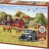 Cobble Hill Tekening|100-499<Zomer op de boerderij - puzzel van 275 XXL stukjes