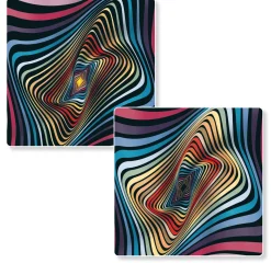 Curiosi Dubbelzijdige Puzzel|Vierkant<Puzzel Double Jelly - Dubbelzijdige puzzel in Hout - 123 stukjes