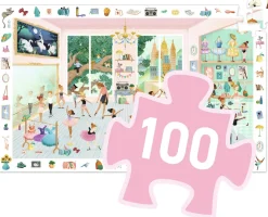Kinderen Djeco Legpuzzels|100-499<De dansschool - puzzel van 100 stukjes