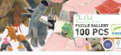 Kinderen Djeco Panorama|Tekening<Het Park - Gallery puzzel van 100 stukjes
