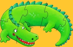 Kinderen Djeco Dieren|Legpuzzels<Krul de aap - 6 puzzels - 4, 6 en 9 stukjes