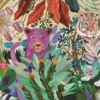 Djeco Panorama|Tekening<Regenboog tijgers - puzzel van 1000 stukjes