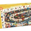 Kinderen Djeco Tekening|Legpuzzels<Zoekpuzzel - Car rally - 54 stukjes