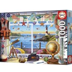 Educa Landschappen|1000-1499<Havensleven - puzzel 1000 stukjes