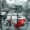 Educa Steden En Gebouwen|2000 En Meer<Aan de Amsterdamse grachten - 3000 stukjes