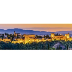 Educa Panorama|Steden En Gebouwen<Alhambra, Granada - puzzel 1000 stukjes - Panorama