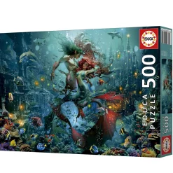 Kinderen Educa Fantasy|Legpuzzels<Atlantis - legpuzzel van 500 stukjes