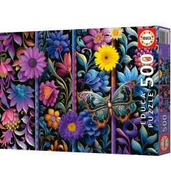 Kinderen Educa Tekening|Dieren<Badda Bloom - legpuzzel van 500 stukjes