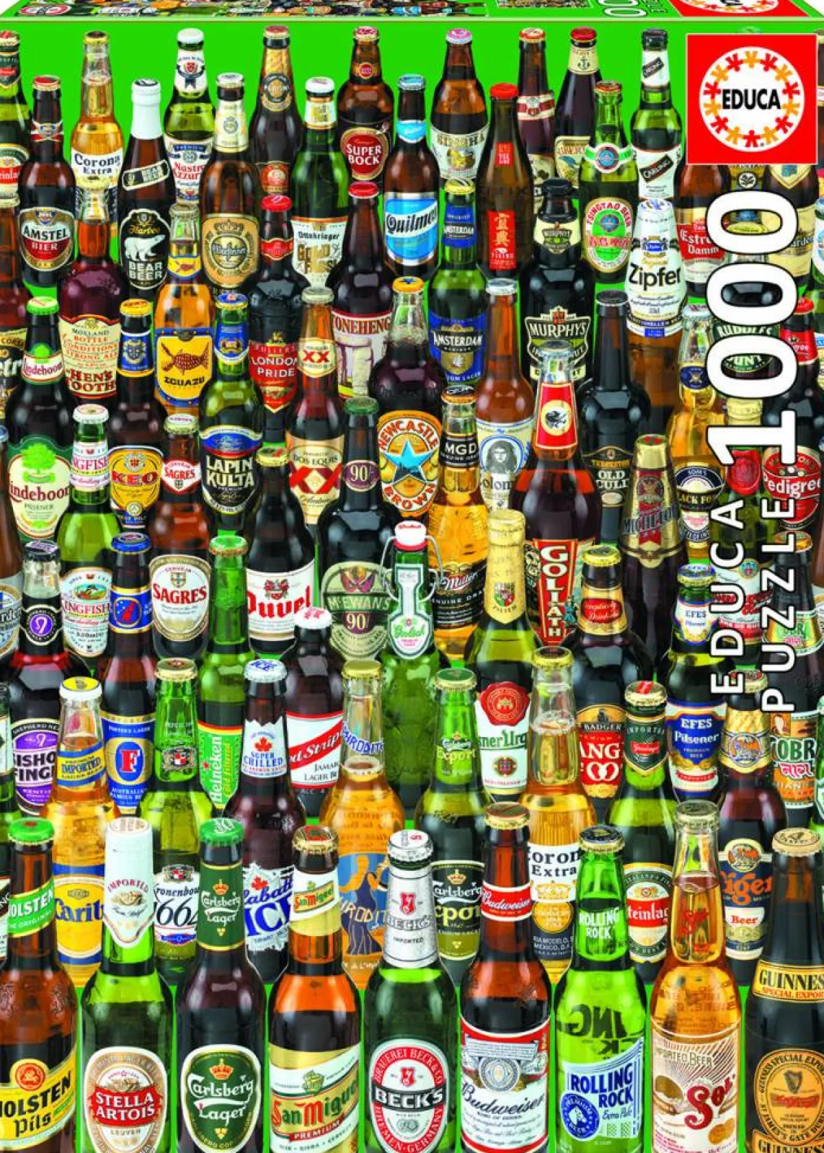 Educa Stilleven|1000-1499<Bier, heel veel bier - 1000 stukjes