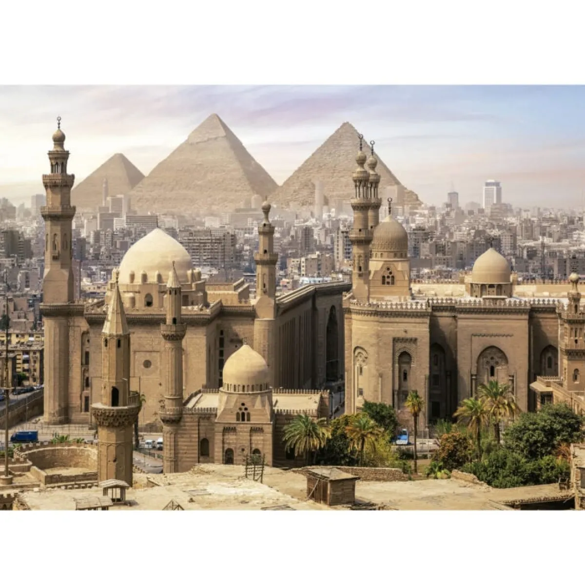 Educa Kunst En Cultuur|Steden En Gebouwen<Caïro, Egypte - puzzel 1000 stukjes