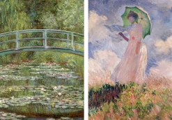 Educa Kunst En Cultuur|1000-1499<Claude Monet - 2 x 1000 stukjes legpuzzel