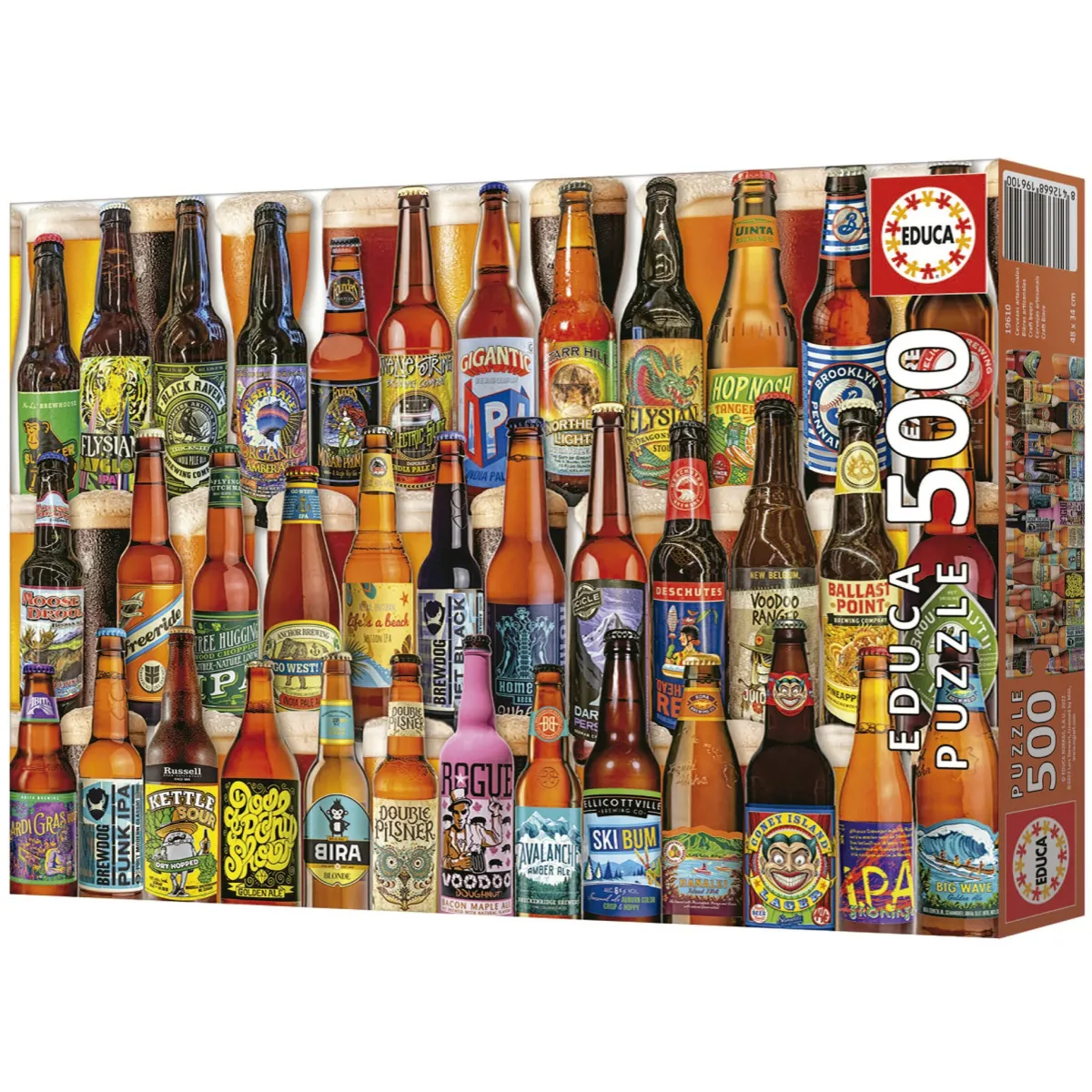 Kinderen Educa Kunst En Cultuur|Legpuzzels<Craft Beers - legpuzzel van 500 stukjes