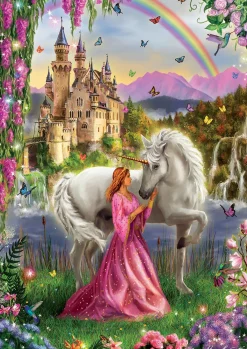 Kinderen Educa Fantasy|Dieren<De fee en de eenhoorn - legpuzzel van 500 stukjes