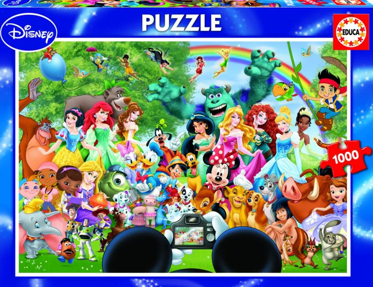 Educa Disney, Pixar, Marvel|1000-1499<De magische wereld van Disney - 1000 stukjes