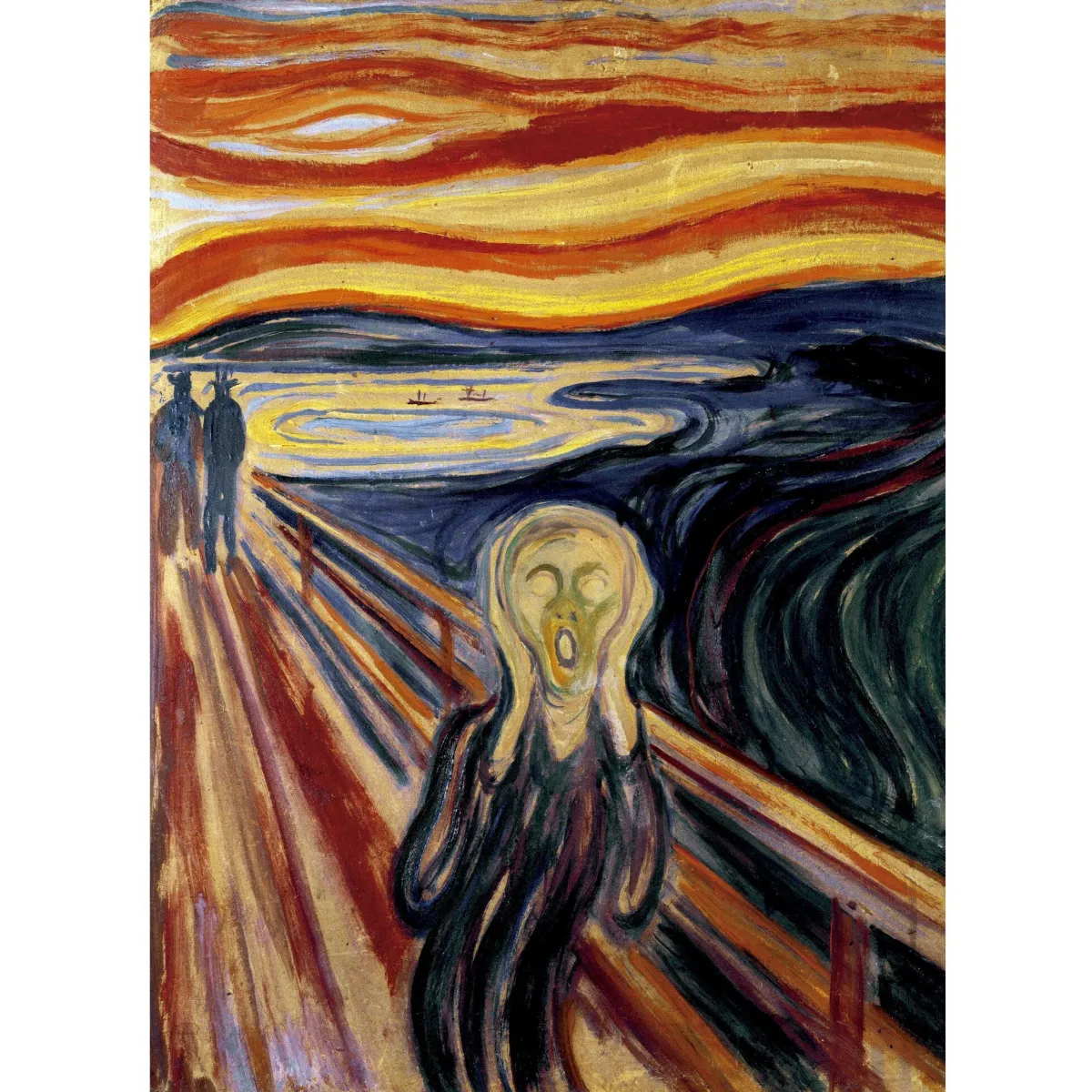 Educa Kunst En Cultuur|1000-1499<De Schreeuw - Edvard Munch - puzzel 1000 stukjes