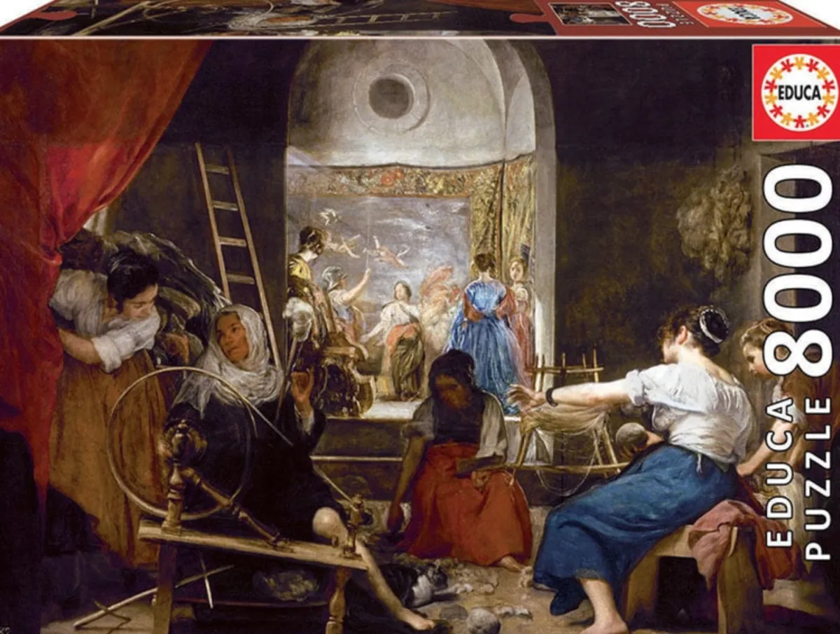 Educa Kunst En Cultuur|2000 En Meer<De spinners - Velasquez - puzzel van 8000 stukjes