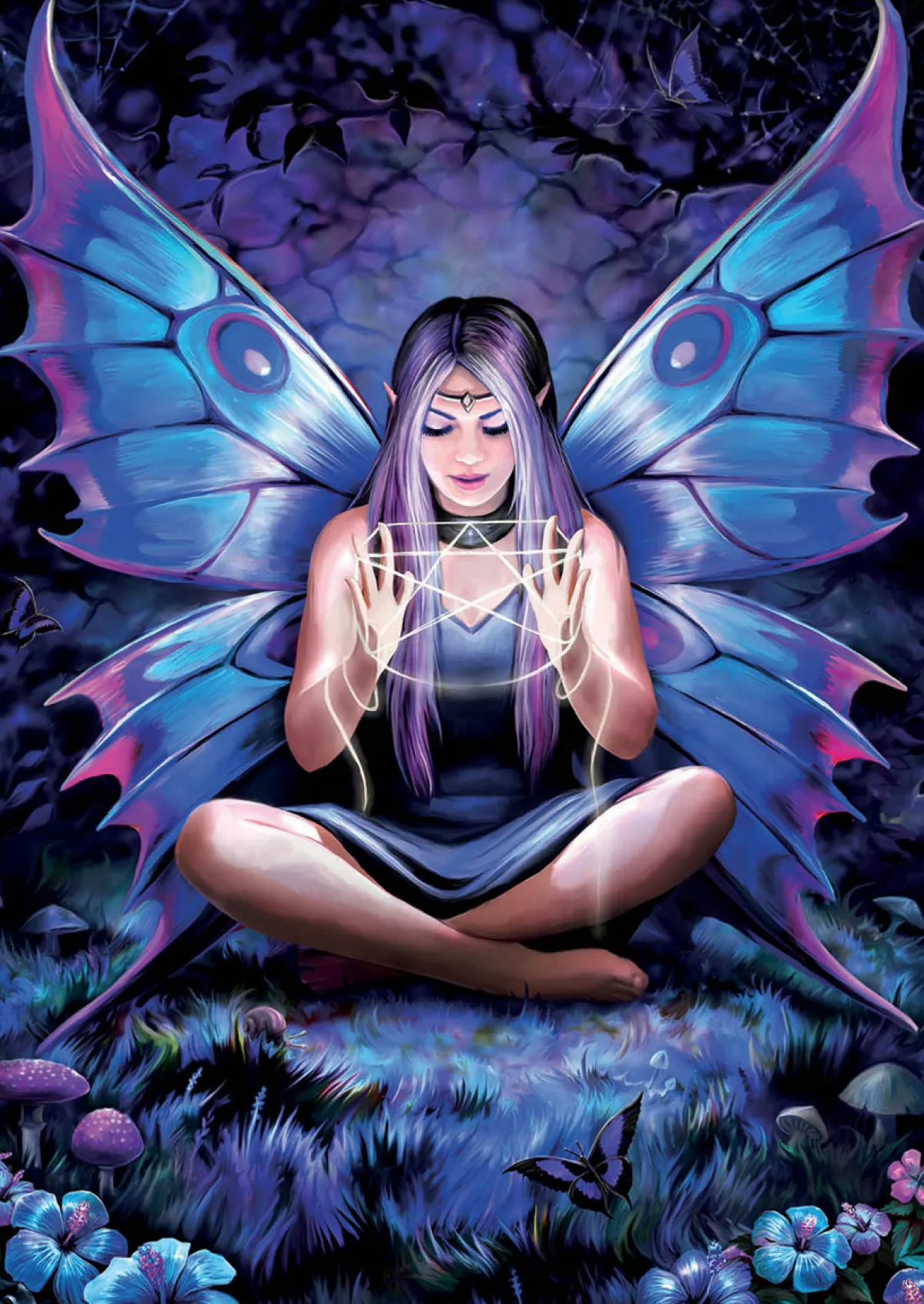 Kinderen Educa Fantasy|Legpuzzels<De Vlinderdame - Anne Stokes - legpuzzel van 500 stukjes