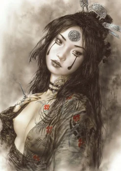 Educa Fantasy|Tekening<Dead Moon - Luis Royo - puzzel 1000 stukjes
