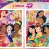 Kinderen Educa Disney, Pixar, Marvel|Legpuzzels<Disney Prinsessen - 2 x 500 stukjes legpuzzel